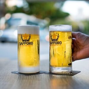 Sapporo Draft Beer. Japanese Beer. Functions drink packages.