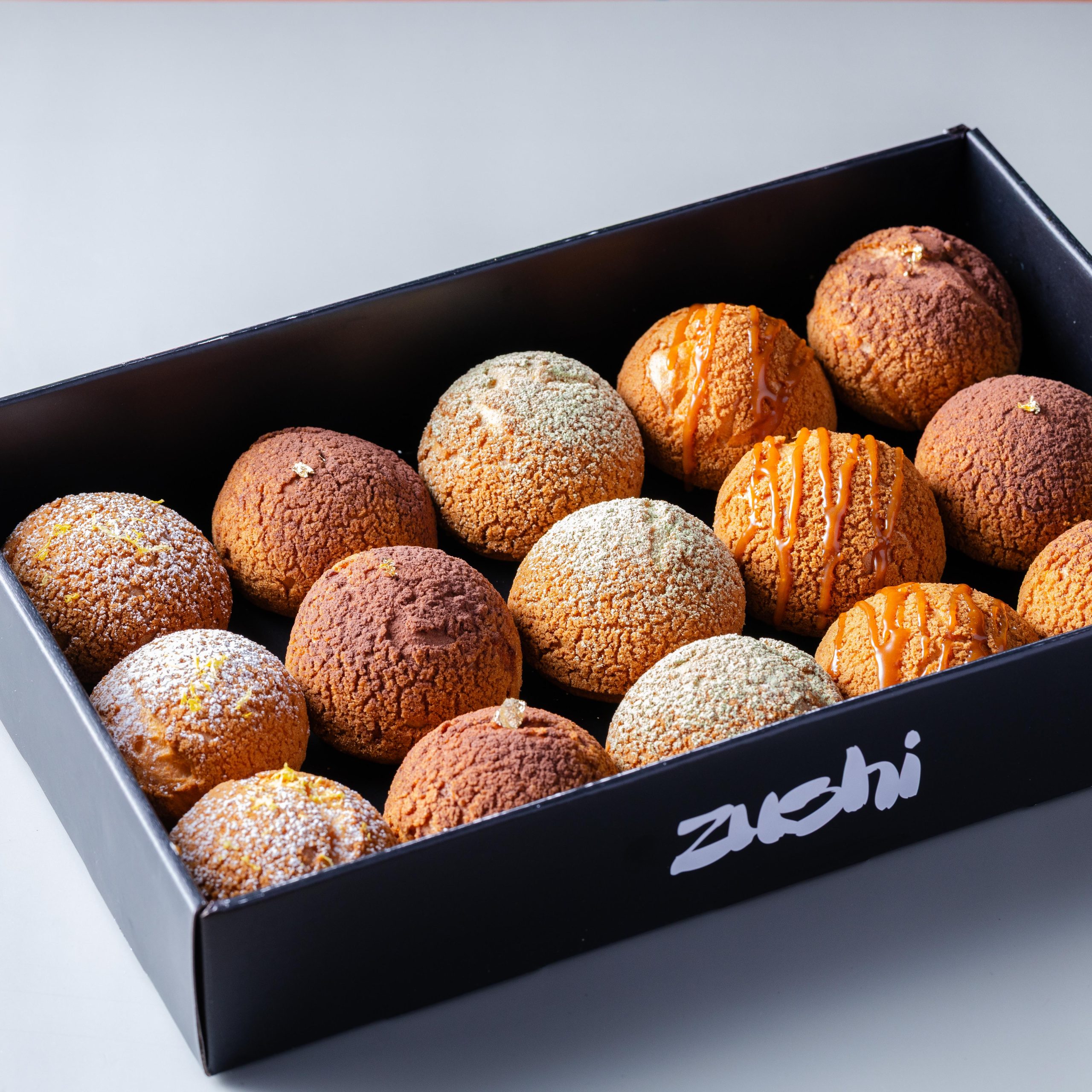 Cream Puff Box 15PCS (Signature Box)